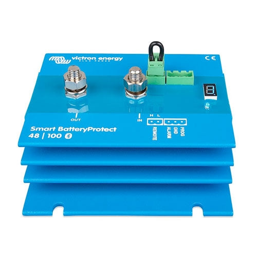 Victron Energy Smart BatteryProtect 48V 100A - High Performance Battery Protection Device for Solar Power Systems, RVs, and Marine Applications | Overvoltage & Short Circuit Protection | Waterproof & Durable Design