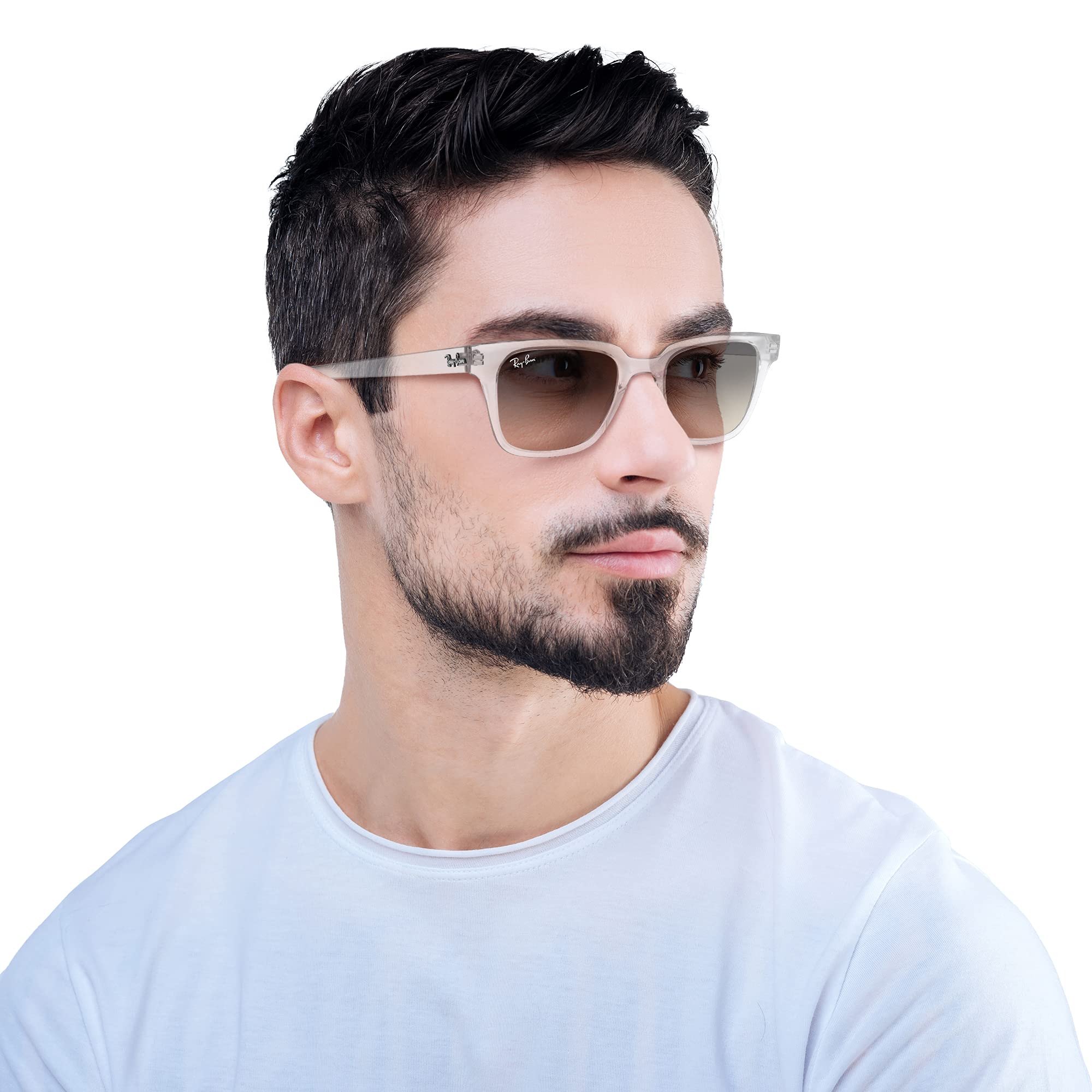 Ray-Ban RB4323 Square Sunglasses for Men & Women - UV Protection, Polarized Lenses, Classic Aviator Style - Perfect for Driving, Beach, and Outdoor Activities