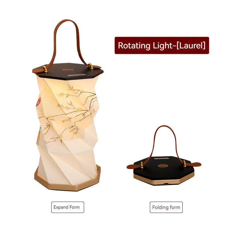 Portable Folding Table Lamp - Adjustable Brightness LED Night Light for Bedroom, Living Room, Office - Romantic Atmosphere Light Decor & Creative Gift Idea (728144352794) - Perfect for Reading, Relaxing & Home Decor