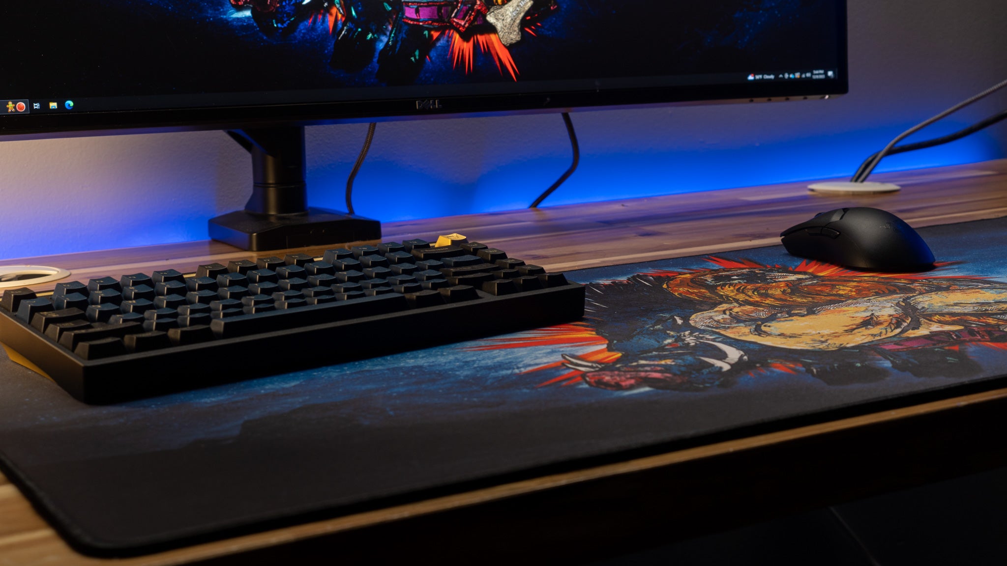 Rav Rav the Avatar & Howard Limited Edition Gaming Desk Mat - Content Creator Collaboration for PC & Console Gamers - Perfect for Streaming & Esports
