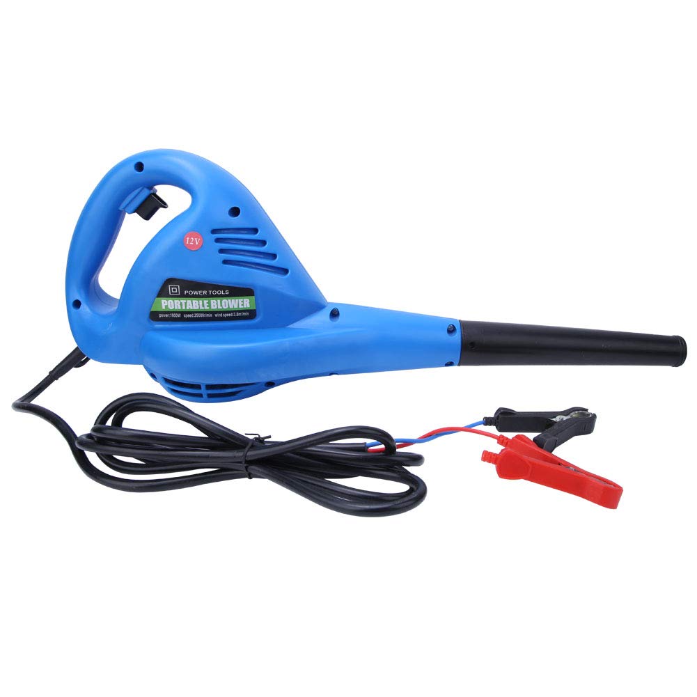 HK-1010 1000W 12V Electric Air Blower - Portable Vehicle-Mounted Industrial Dust Blowing Machine for Car Cleaning, Workshop Maintenance & Construction Sites