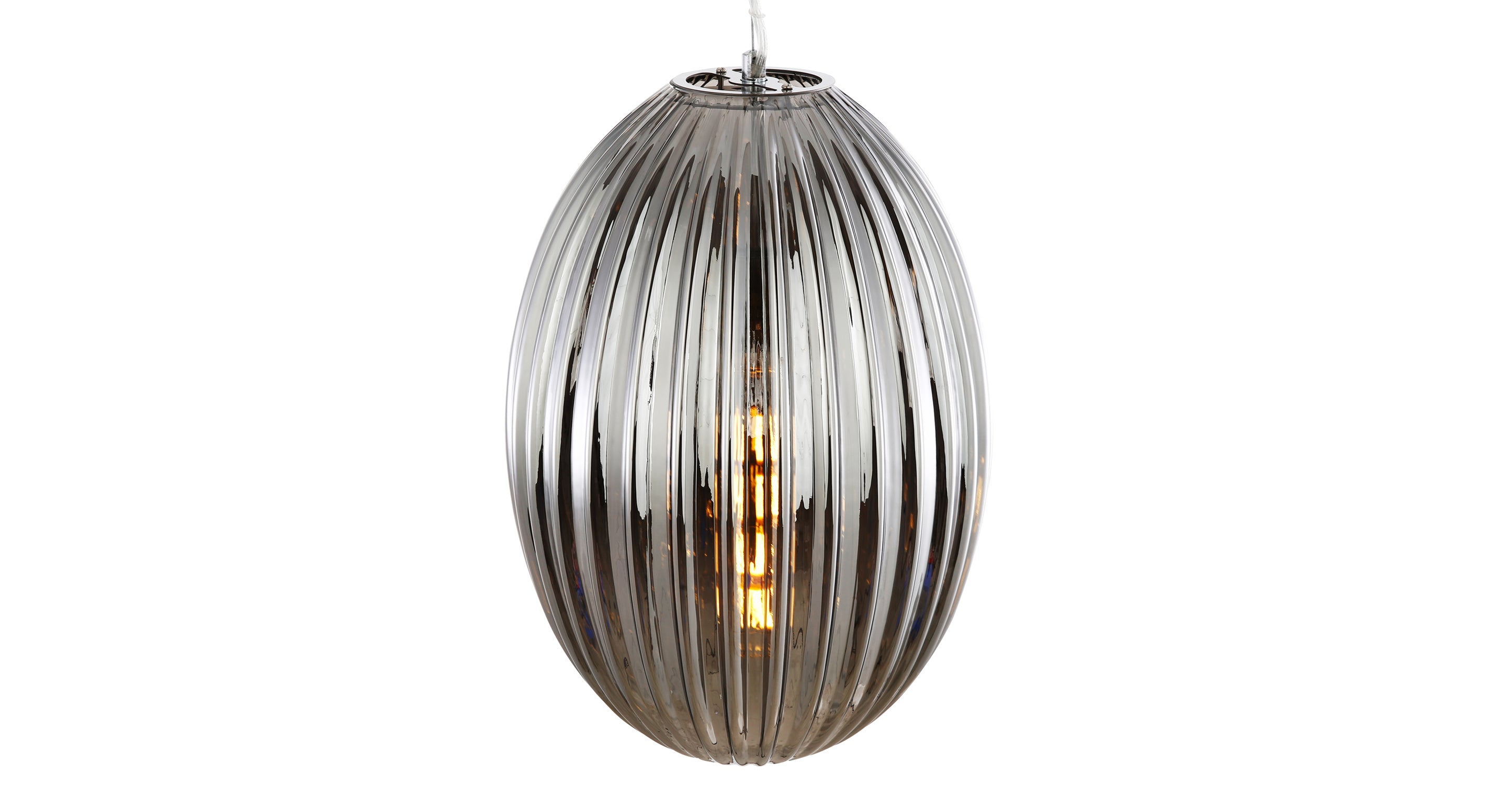 Opal 12 Glass Pendant Light - Elegant White Frosted Glass Shade for Dining Room, Kitchen Island & Bedroom Lighting