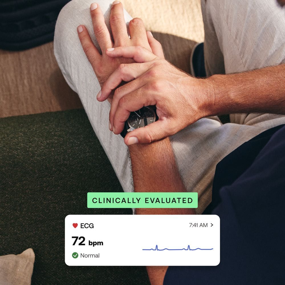 Withings ScanWatch 2 (42mm) - Premium Hybrid Smartwatch with ECG, SpO2 & Heart Rate Monitoring | Stylish Health & Fitness Tracker for Men & Women | Perfect for Workouts, Sleep Tracking & Daily Activity Monitoring
