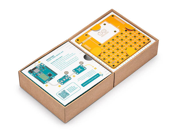Arduino Plug and Make Kit - Easy DIY Electronics Starter Set for Beginners | STEM Learning, Home Projects & Robotics Development