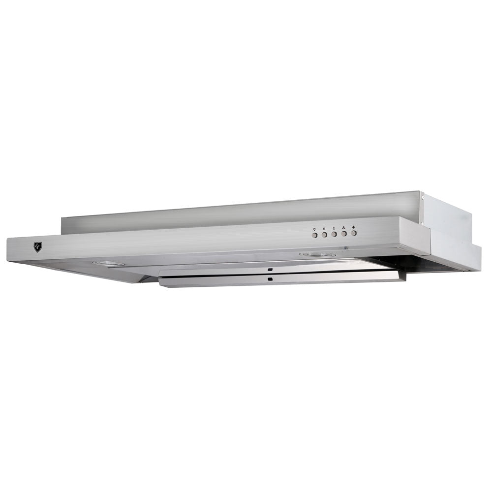 EFCH9211HM Stainless Steel 90CM Range Hood - Powerful Kitchen Ventilation for Smoke & Odor Removal - Ideal for Home Cooking, Grilling, and Open Kitchen Designs