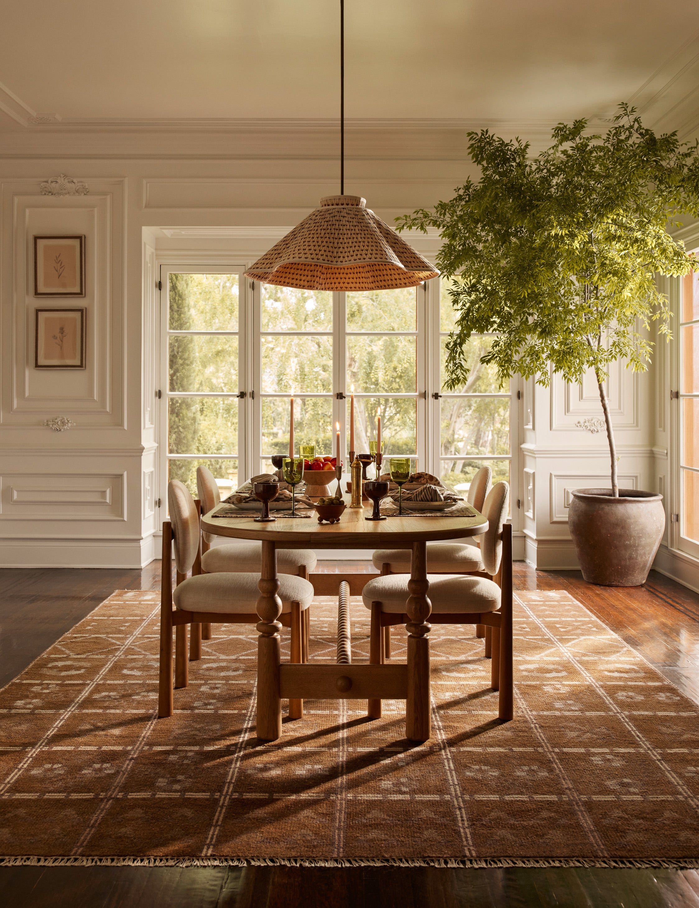 Handmade Baz Wool Area Rug - Premium Hand-Knotted Design for Living Room, Bedroom & Home Decor - Soft & Durable Floor Covering for Cozy Spaces