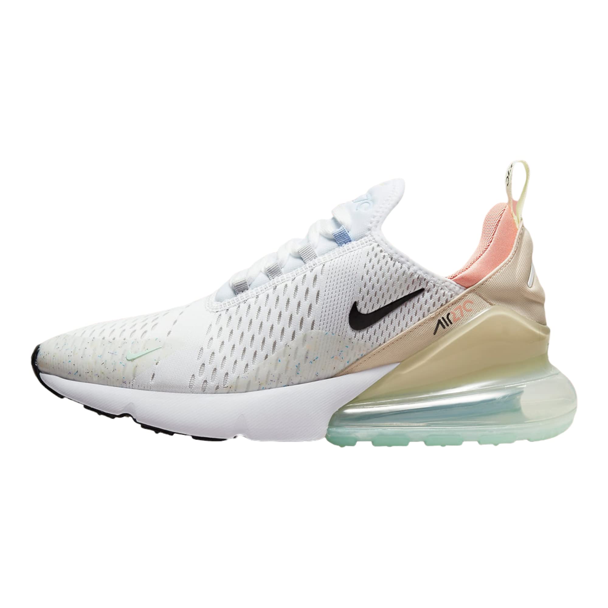 Nike Men's Air Max 270 Sneakers - Khaki/Black-White (FQ8830-247) | Lightweight Running Shoes for Men | Perfect for Gym, Jogging & Casual Wear