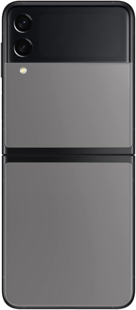 Renewed Samsung Galaxy Z Flip 3 5G Unlocked Smartphone - 256GB Gray (US Version) | Premium Foldable Phone for Work, Travel & Entertainment