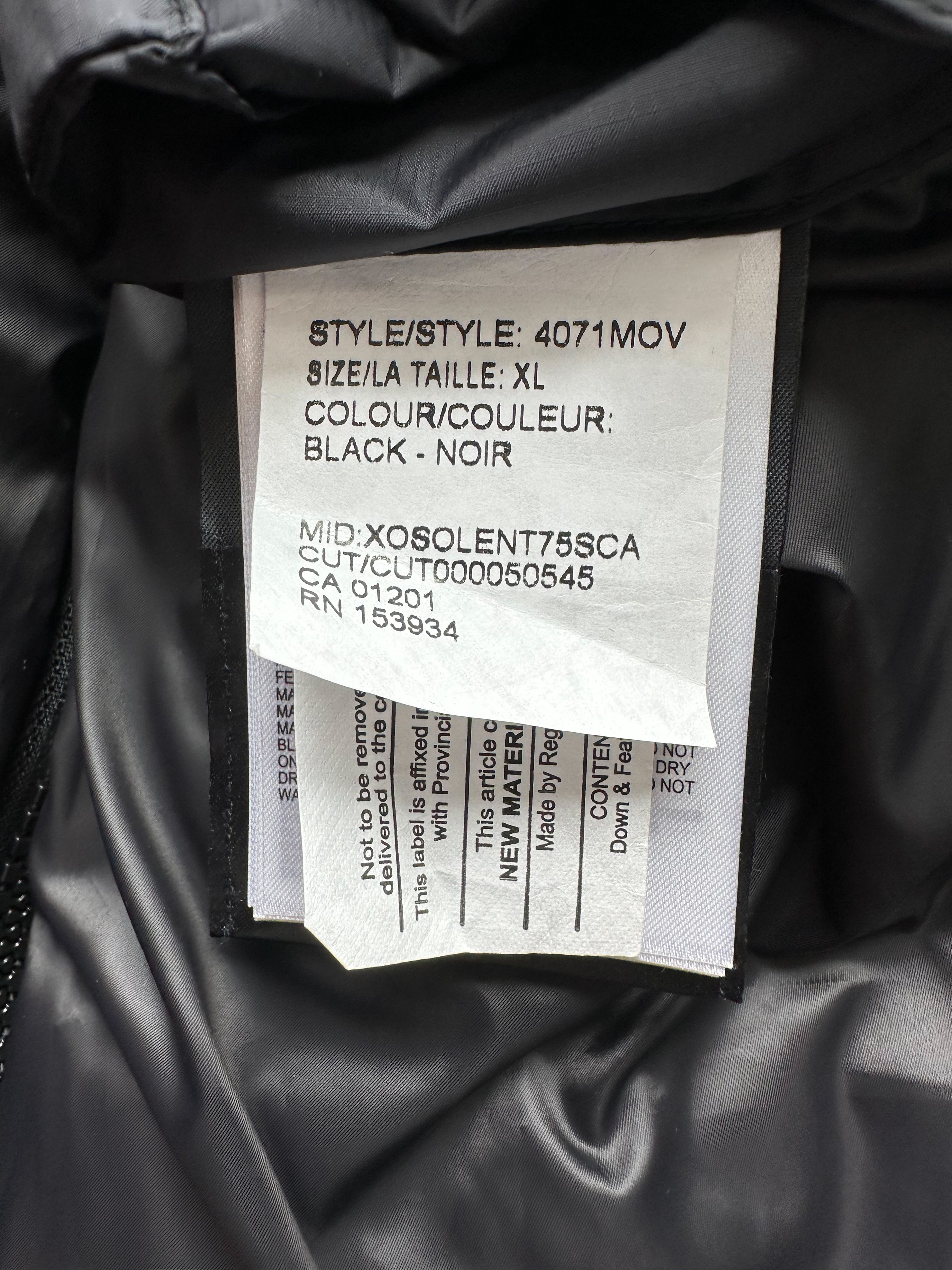 Canada Goose OVO Black Constable Men's Winter Jacket - Waterproof Windproof Parka for Cold Weather, Outdoor Activities & Urban Style