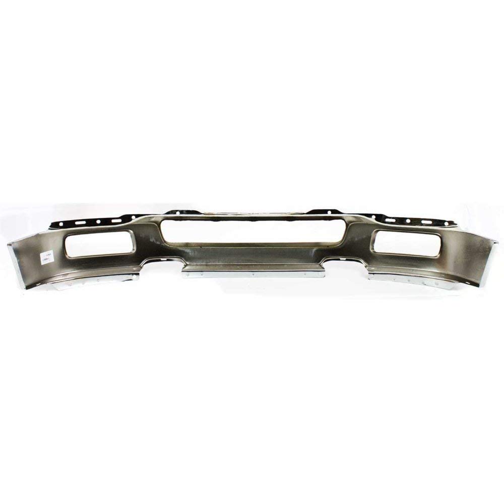 Chrome Steel Front Bumper Face Bar for 2004-2006 Ford F-150 with Fog Lights | FO1002390 | Heavy-Duty Protection for Off-Road & Truck Enthusiasts