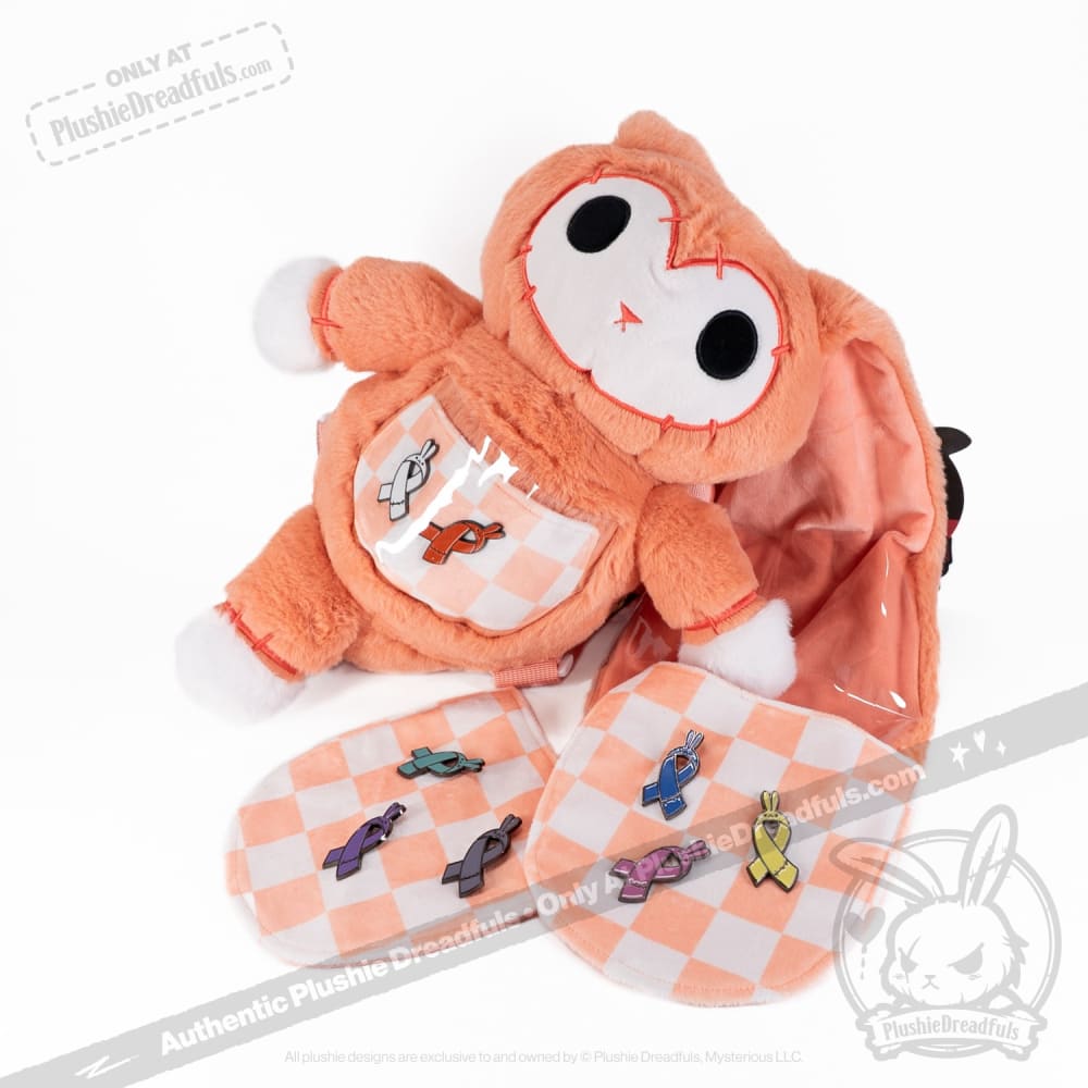 Plushie Dreadfuls Hidden Disabilities ITA Rabbit Stuffed Animal - Soft Plush Toy for Anxiety Relief, Autism Comfort & Emotional Support