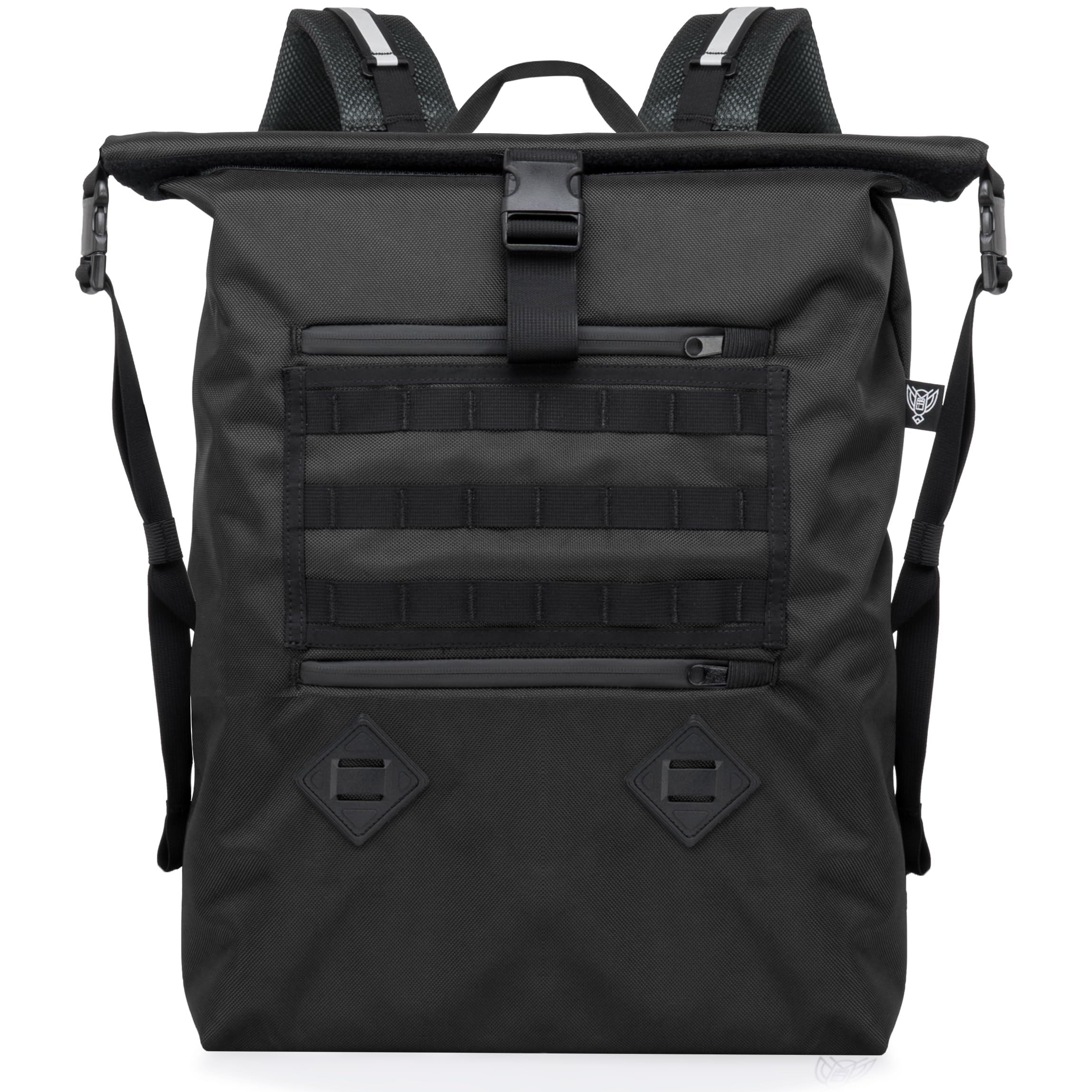 AQUA RT Large Waterproof Faraday Backpack for Laptops & Tablets - Anti-Theft RFID Blocking Bag for Electronics - Perfect for Travel, Commuting & EMF Protection (Stone Gray)