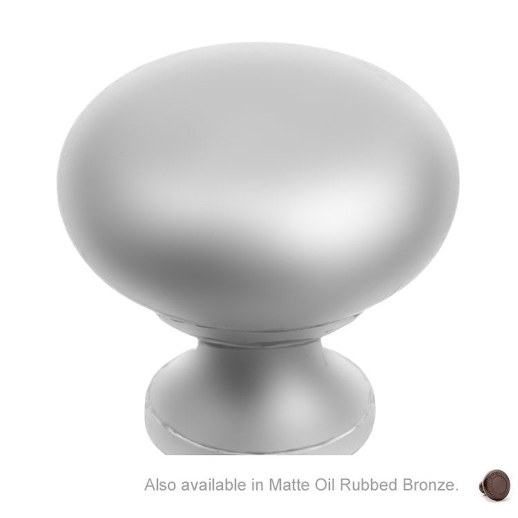 192 Series 1 1/4 Inch Round Cabinet Knob - Polished Nickel Hardware for Kitchen Cabinets, Dressers & Furniture (Pack of 10) - Perfect for Home Renovation and DIY Projects
