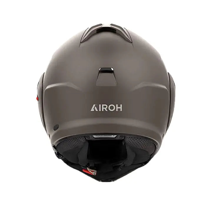 Airoh Mathisse 2 Color Matt Bronze Motorcycle Helmet - Lightweight & Durable for Street & Racing - Perfect for Urban Commuting & Track Days