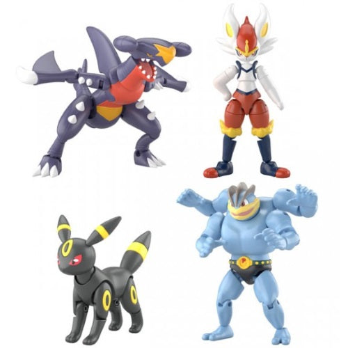 Pokemon Shodo Vol. 04 Bandai 3 Inch Mini Action Figure Set - Collectible Anime Character Toys for Kids & Adults | Perfect for Display, Gifts, and Pokemon Battles