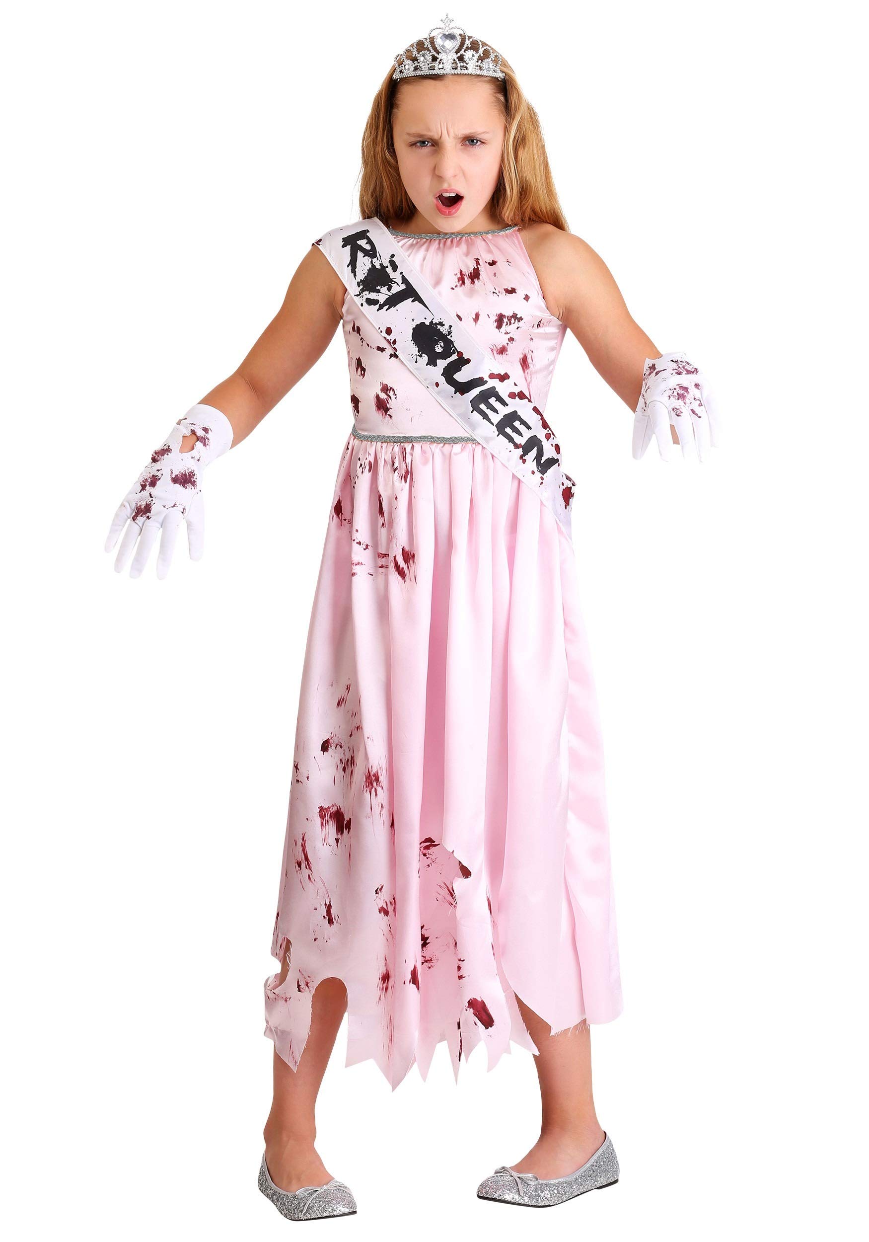 Girls Zombie Queen Halloween Costume - Scary & Spooky Outfit for Kids Dress Up, Cosplay & Trick or Treating