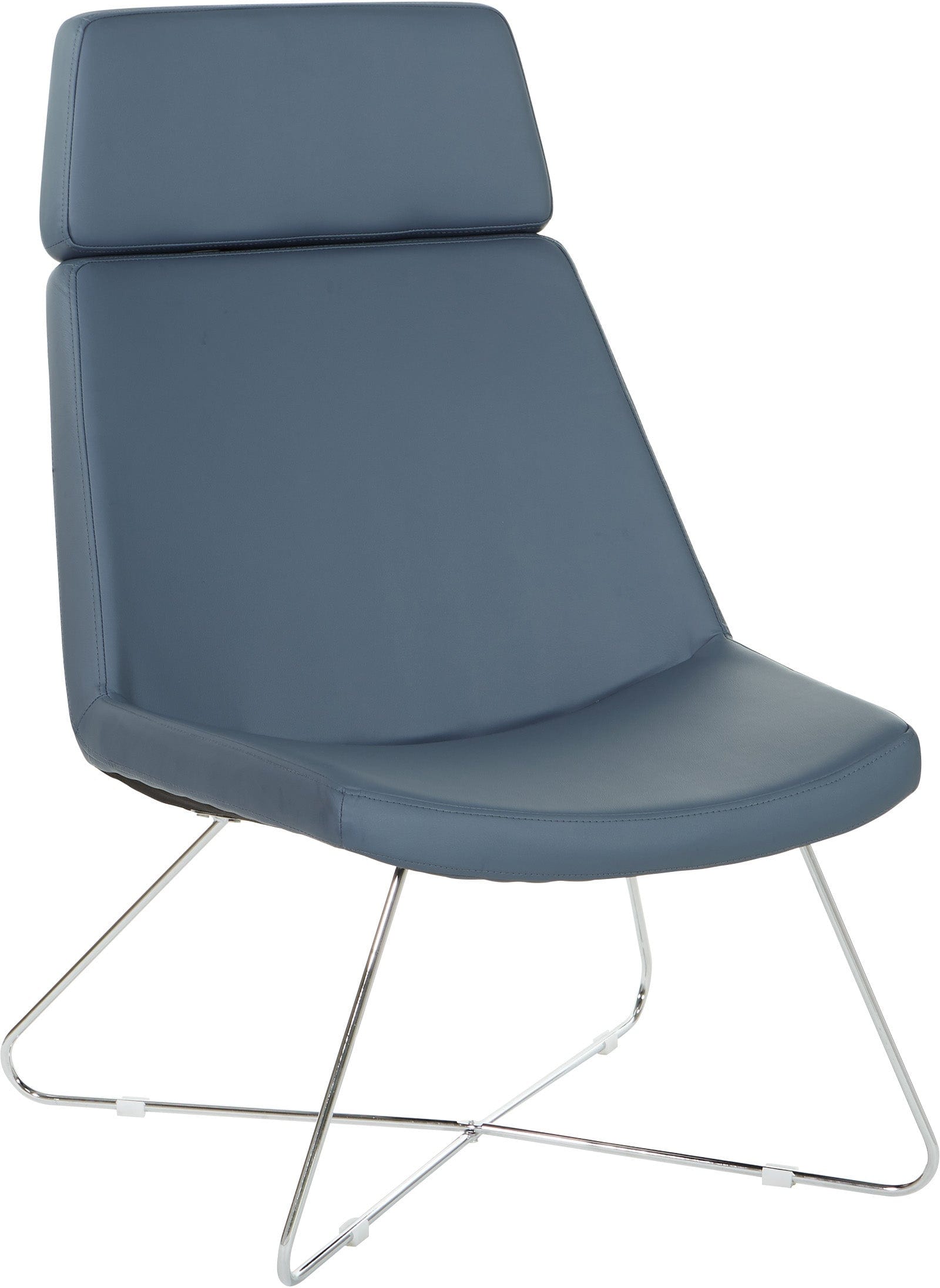 Office Star Geena Guest Chair [GNA50400] - Ergonomic Office Chair with Padded Seat & Back, Swivel Base - Perfect for Home Office, Conference Rooms & Reception Areas