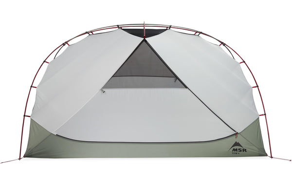 MSR Elixir 4-Person Backpacking Tent - Lightweight 4-Season Camping Tent for Hiking, Mountaineering & Outdoor Adventures