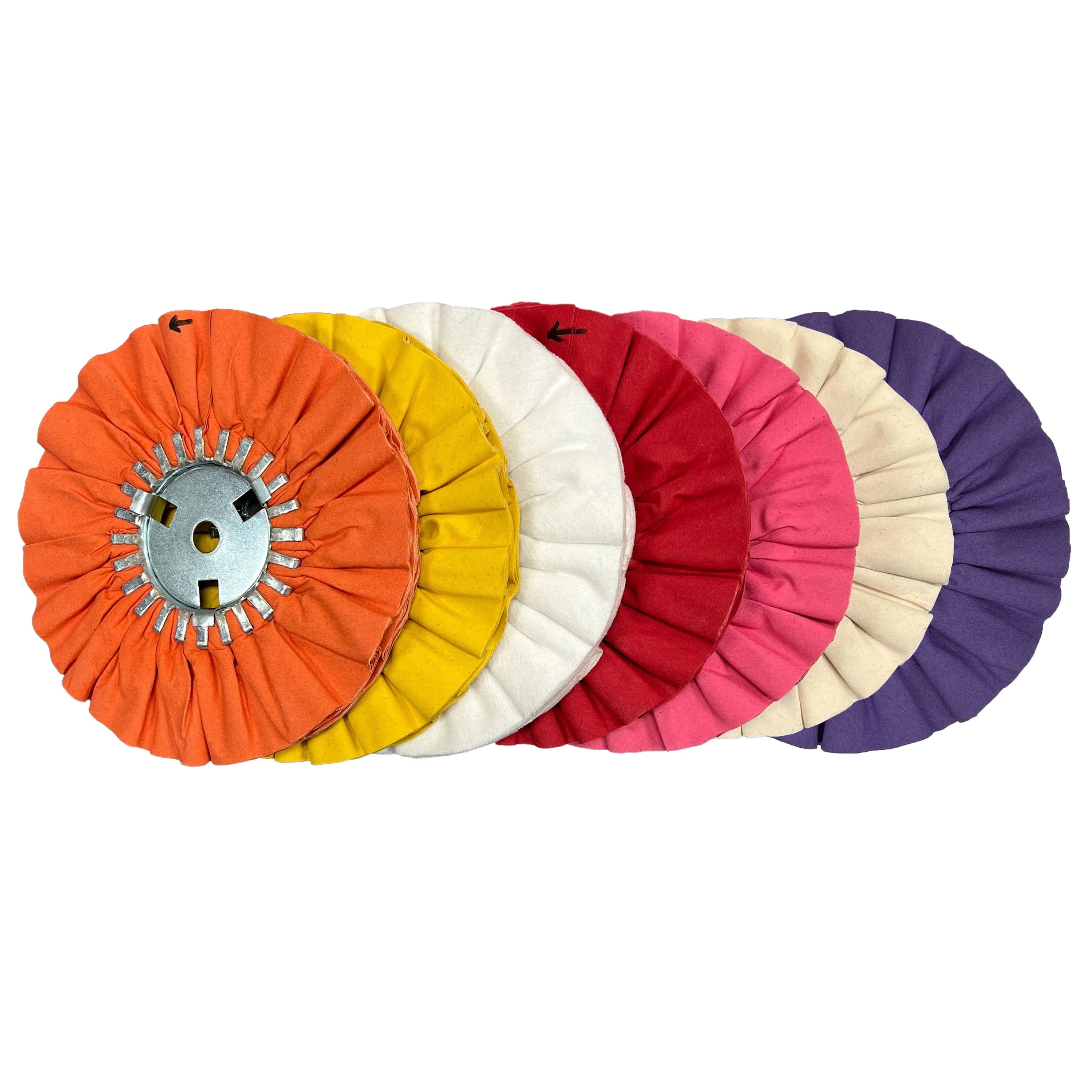 10 Pack Renegade Buffing Wheels for Metal Polishing & Finishing - Perfect for Automotive, Jewelry & DIY Projects