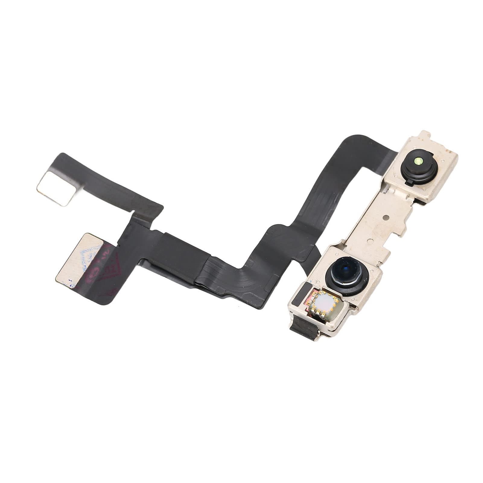 Original Title: Zyyini Front Camera Flex Cable,SL/SR Button Ribbon Flex Cable with Light Sensor Flex Cable,Facing Camera Replacement Module for 11 Repair   Optimized Title: Zyyini iPhone 11 Front Camera Flex Cable with SL/SR Button & Light Sensor - Replacement Repair Part for Face ID & Selfie Camera Fix (Compatible with iPhone 11 Models) - Perfect for DIY Repairs & Phone Restoration Projects