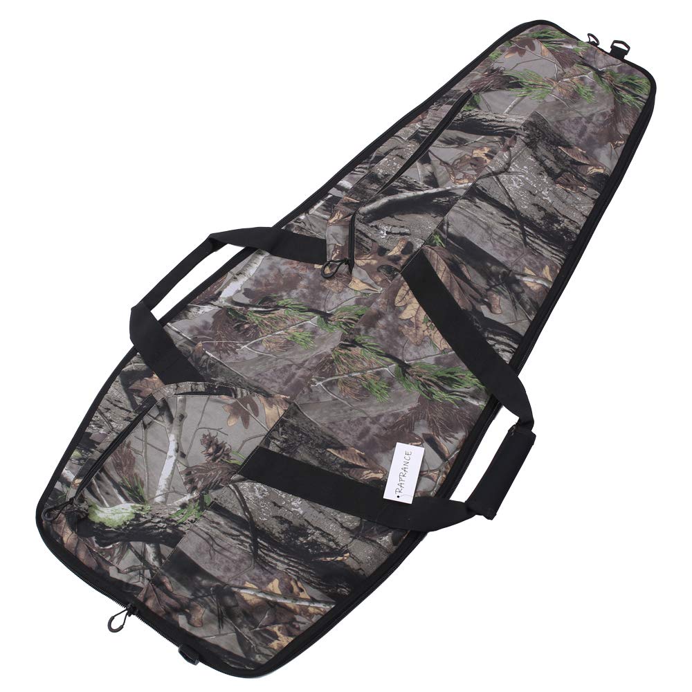 Raprance 40/44/48/52 Inch Soft Scoped Rifle Shotgun Carrying Case - Long Gun Bag with Lockable Zippers for Hunting, Shooting Range & Outdoor Sports