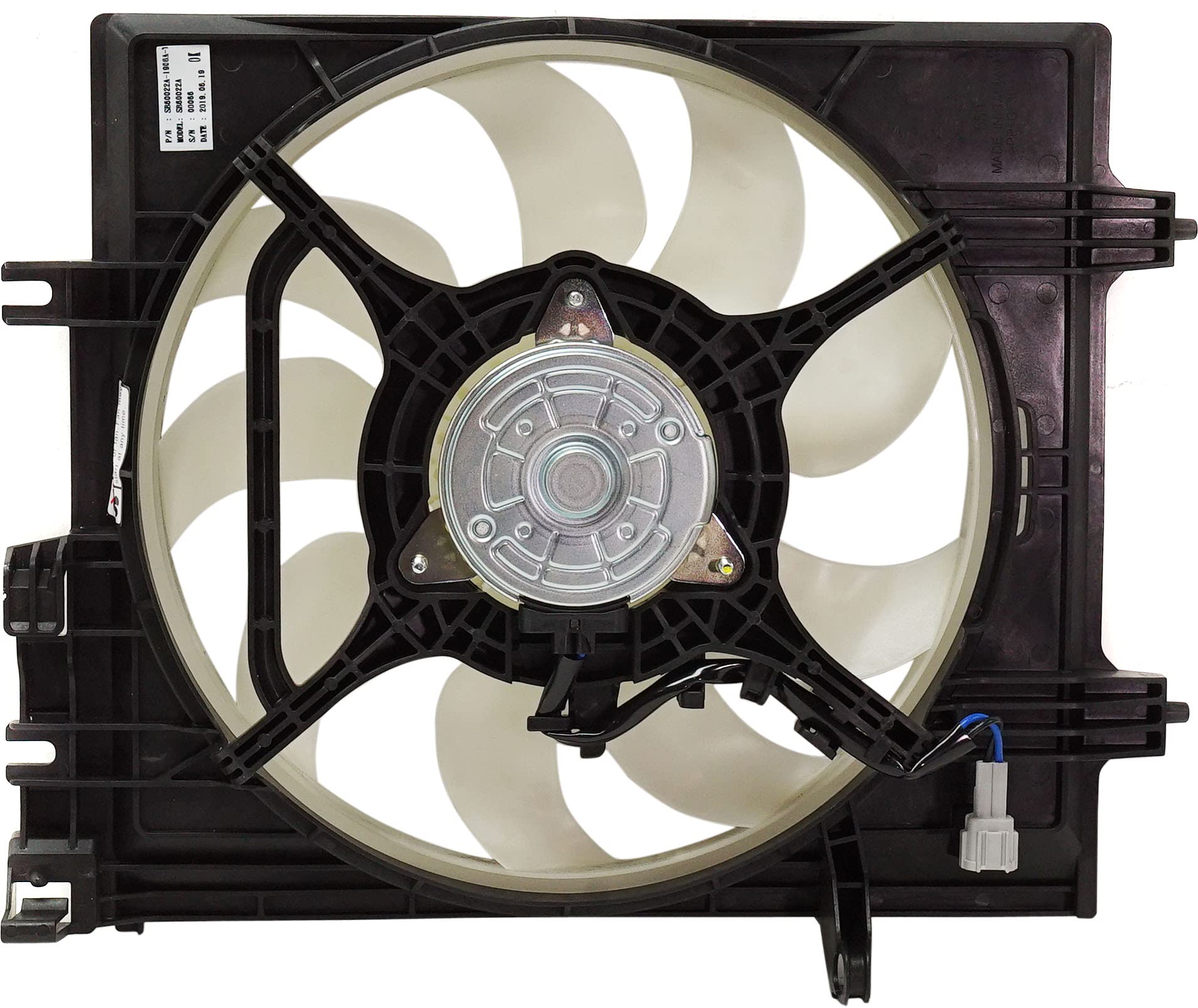 Evan Fischer Cooling Fan Assembly Compatible with 2019-2021 Subaru Forester - High Performance Radiator Fan Replacement - Perfect for Engine Overheating Prevention & Summer Driving