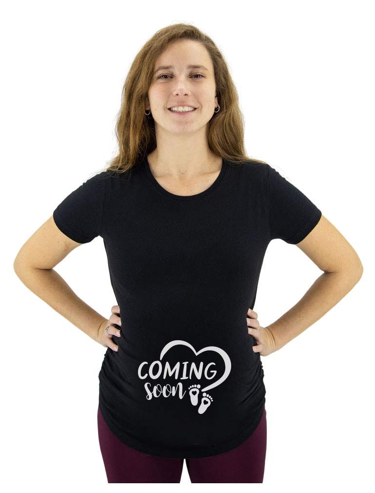 Funny Maternity T-Shirts for Women - Cute Pregnancy Announcement Shirts - Comfortable & Stretchy for All Trimesters | Perfect for Baby Showers, Gender Reveals & Pregnancy Photos