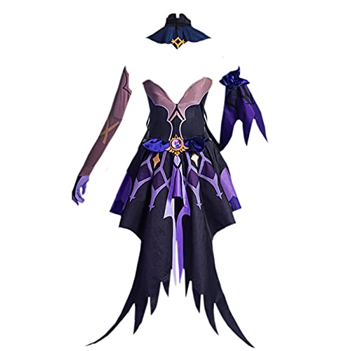 Genshin Impact Fischl Cosplay Costume - Official Anime Dress for Halloween, Conventions & Cosplay Events | Premium Quality Roleplay Outfit