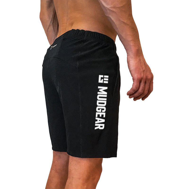 Men's Lightweight Breathable Freestyle Running Shorts - Black - Perfect for Jogging, Gym Workouts & Outdoor Sports