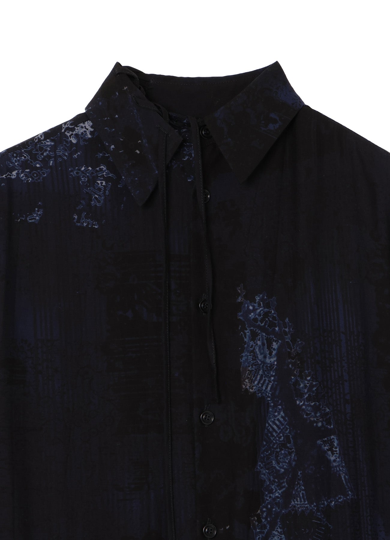 Stylish CU/Twill Lace Design PT Lace-Up Blouse for Women | Elegant Fashion Top for Casual Outings & Date Nights