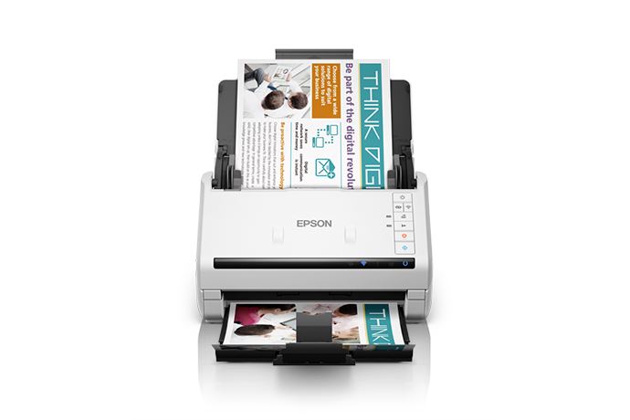Epson WorkForce DS-570WII A4 Duplex Sheet-Fed Document Scanner - Fast Wireless Scanning for Home Office & Business Documents