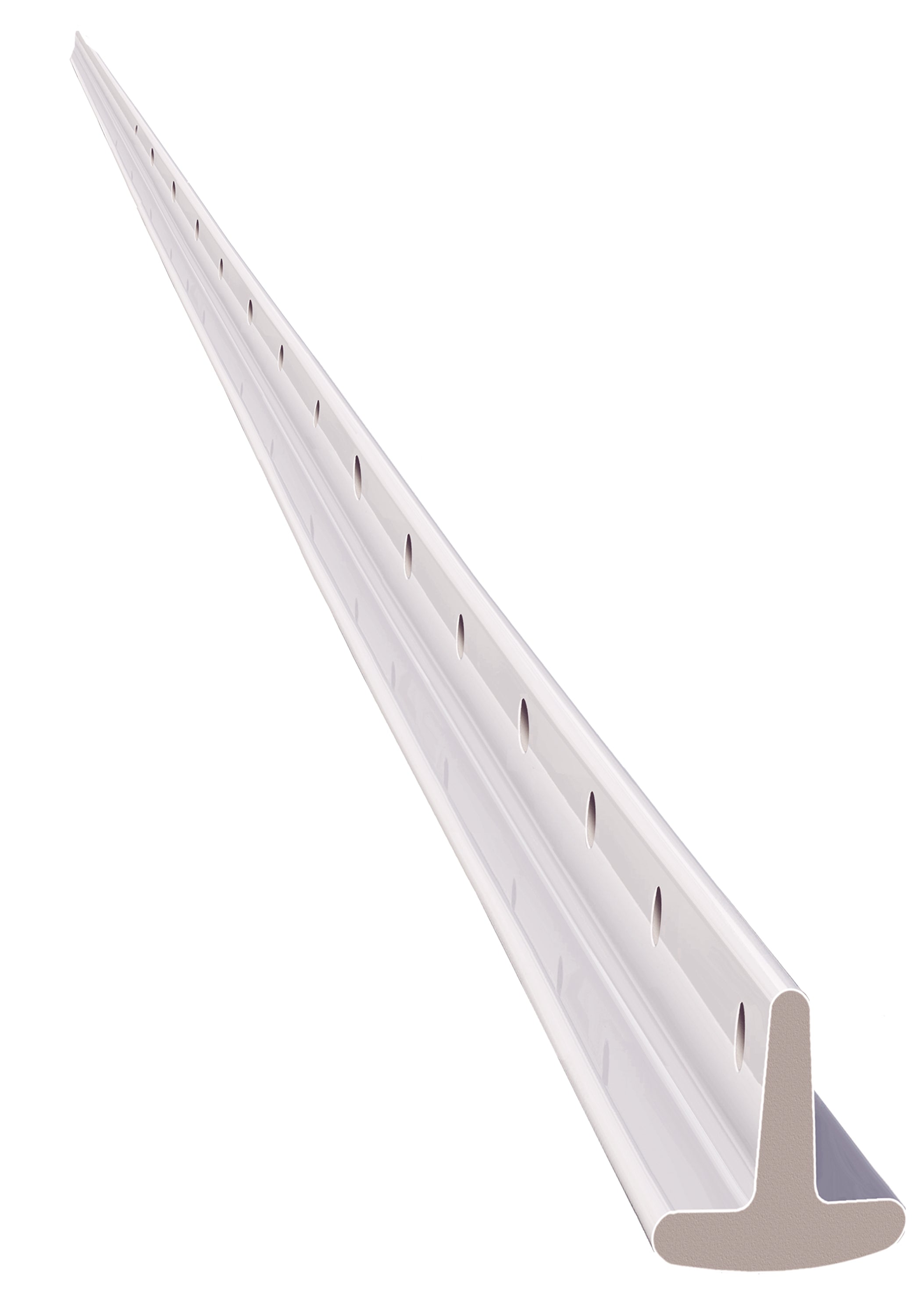 7.5' Poly T-Posts for Fencing (1.75