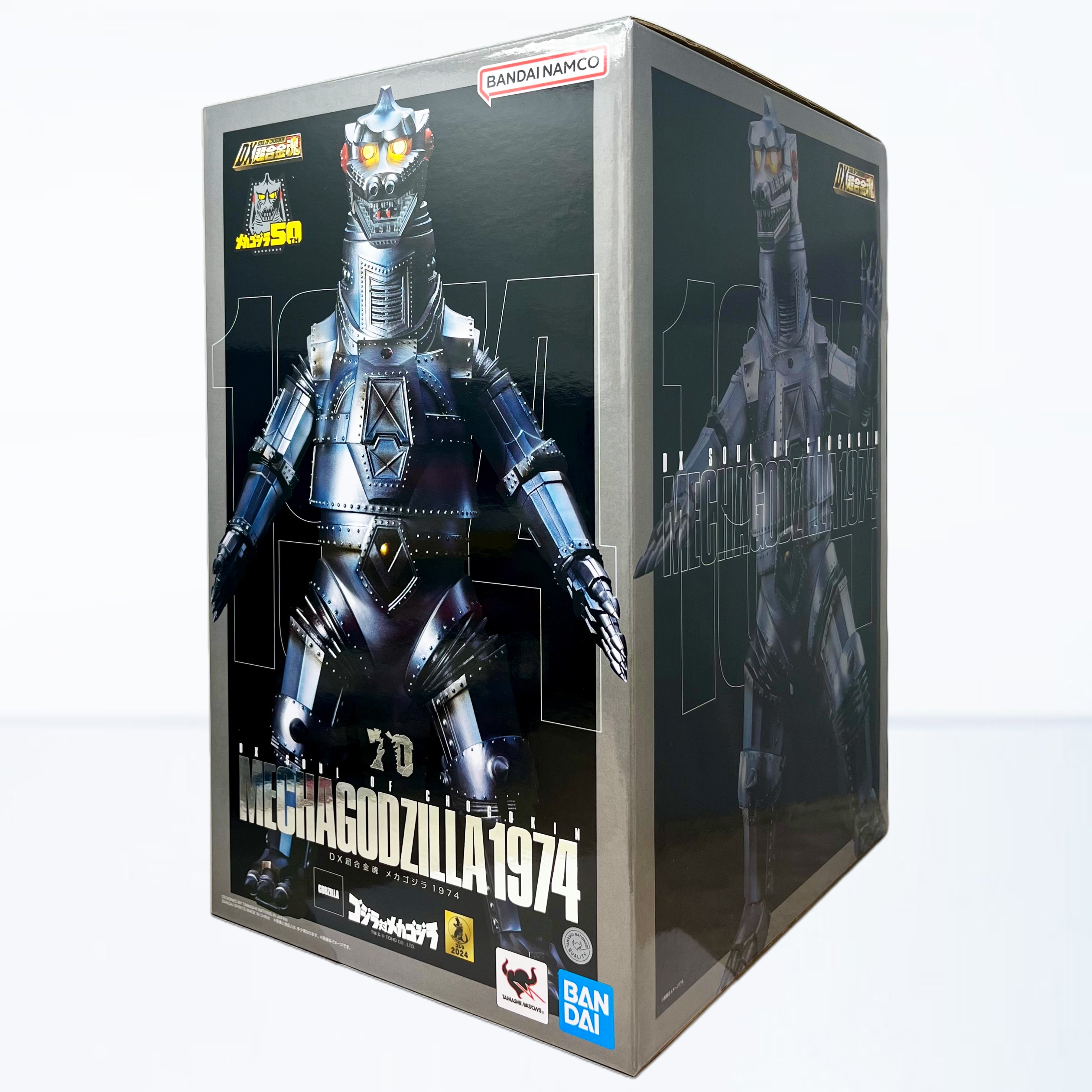 Bandai DX Soul of Chogokin Godzilla vs. Mechagodzilla (1974) Diecast Action Figure - Premium Collectible Toy for Anime Fans & Movie Lovers - Perfect for Display, Gifts, and Anime Collections
