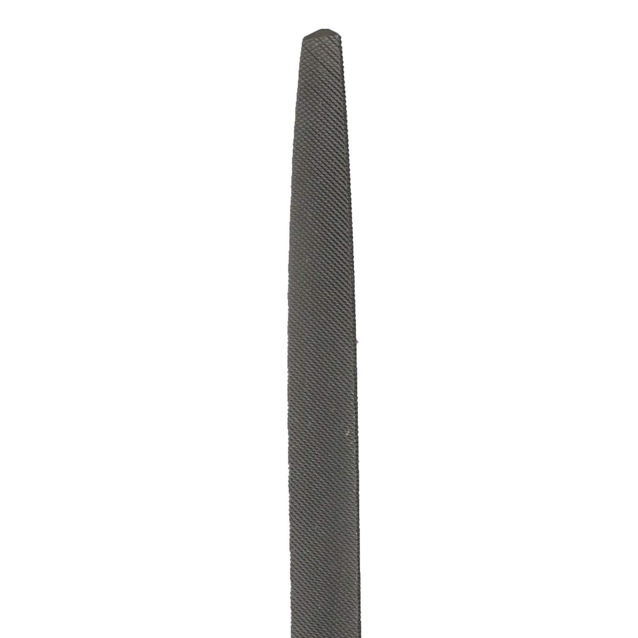Drill America 10-Inch Three Square Smooth File - DIC Series for Metalworking, Woodworking & DIY Projects