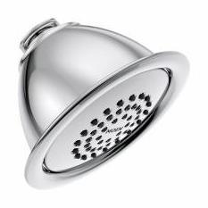Moen 6371EP Chrome Traditional Shower Head - Single Function Bathroom Showerhead for Home & Spa Relaxation