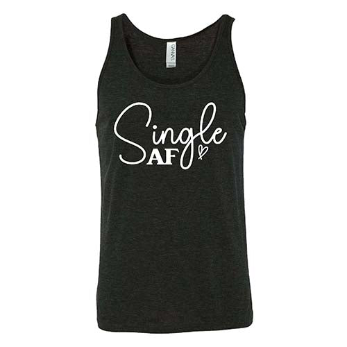 Single AF Shirt - Unisex Funny Sarcastic T-Shirt for Men & Women | Perfect for Dating, Breakups & Single Pride | Cotton Casual Tee for Everyday Wear