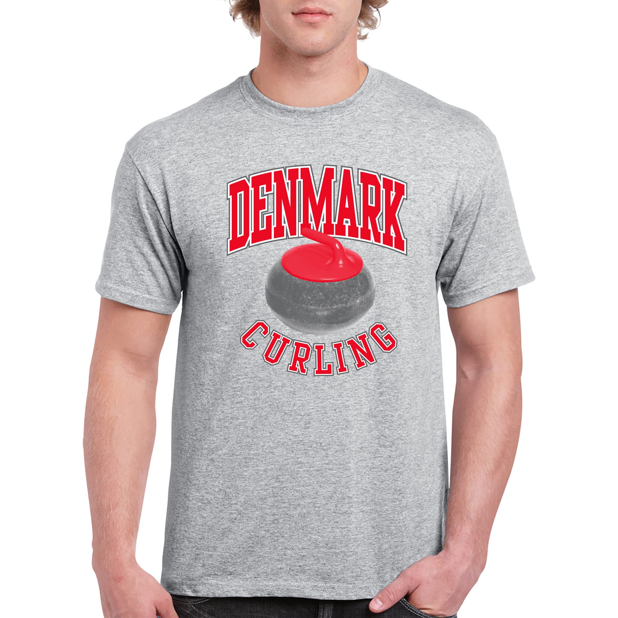 Curling Winter Sports Games T-Shirt - Funny & Cool Graphic Tee for Men & Women - Perfect for Ice Rink, Winter Olympics & Casual Wear