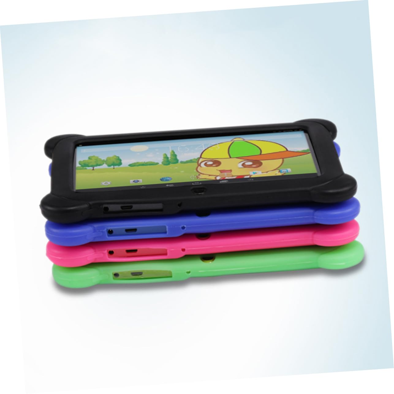 Homoyoyo Q88 Kids Tablet - 7 Inch WiFi Android Learning Pad with Parental Control, Educational Apps & Cartoon Design - Perfect for Home, Travel & School Use