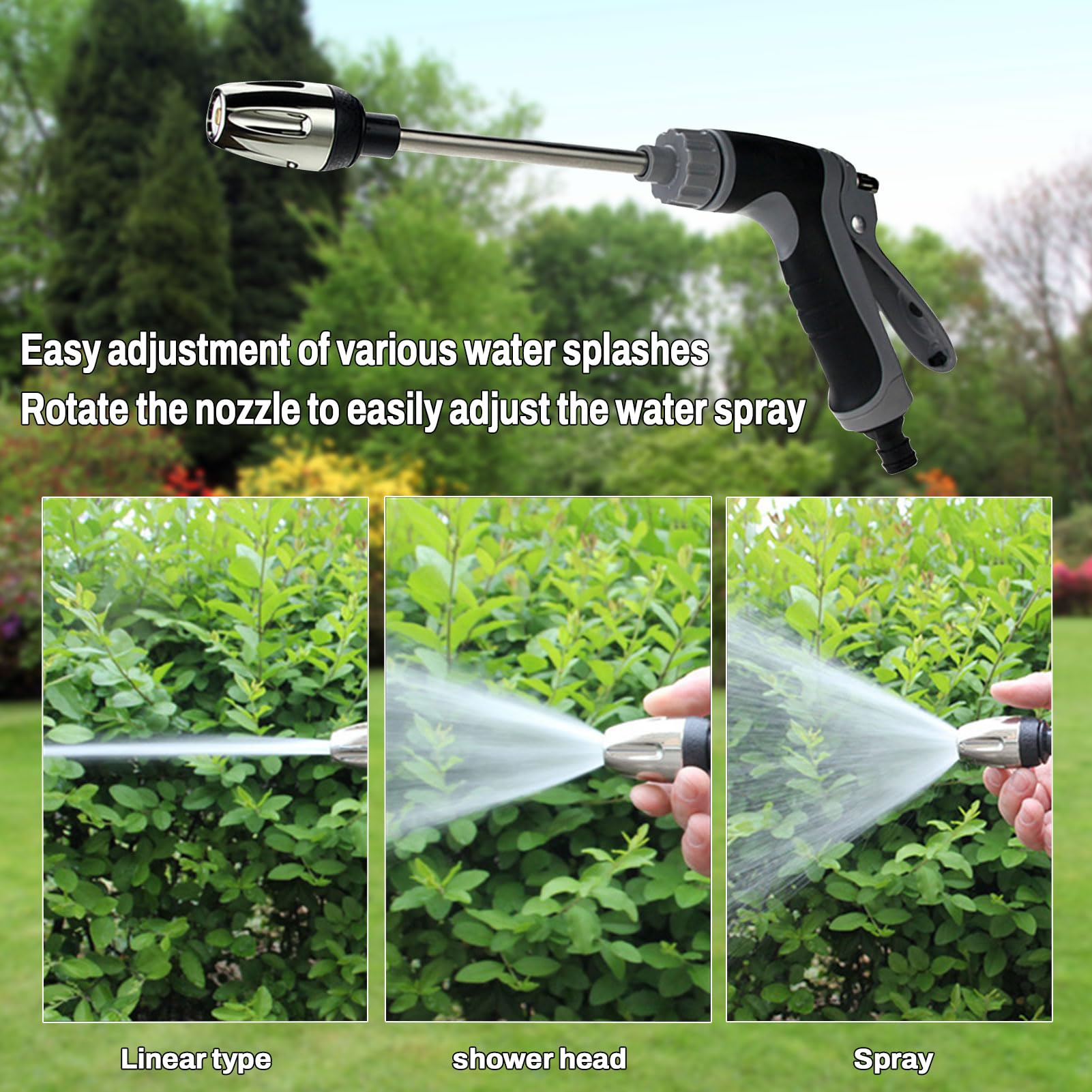 Powerful Electric Pressure Washer - 2000 PSI High Pressure Cleaner with Adjustable Nozzle for 1/2