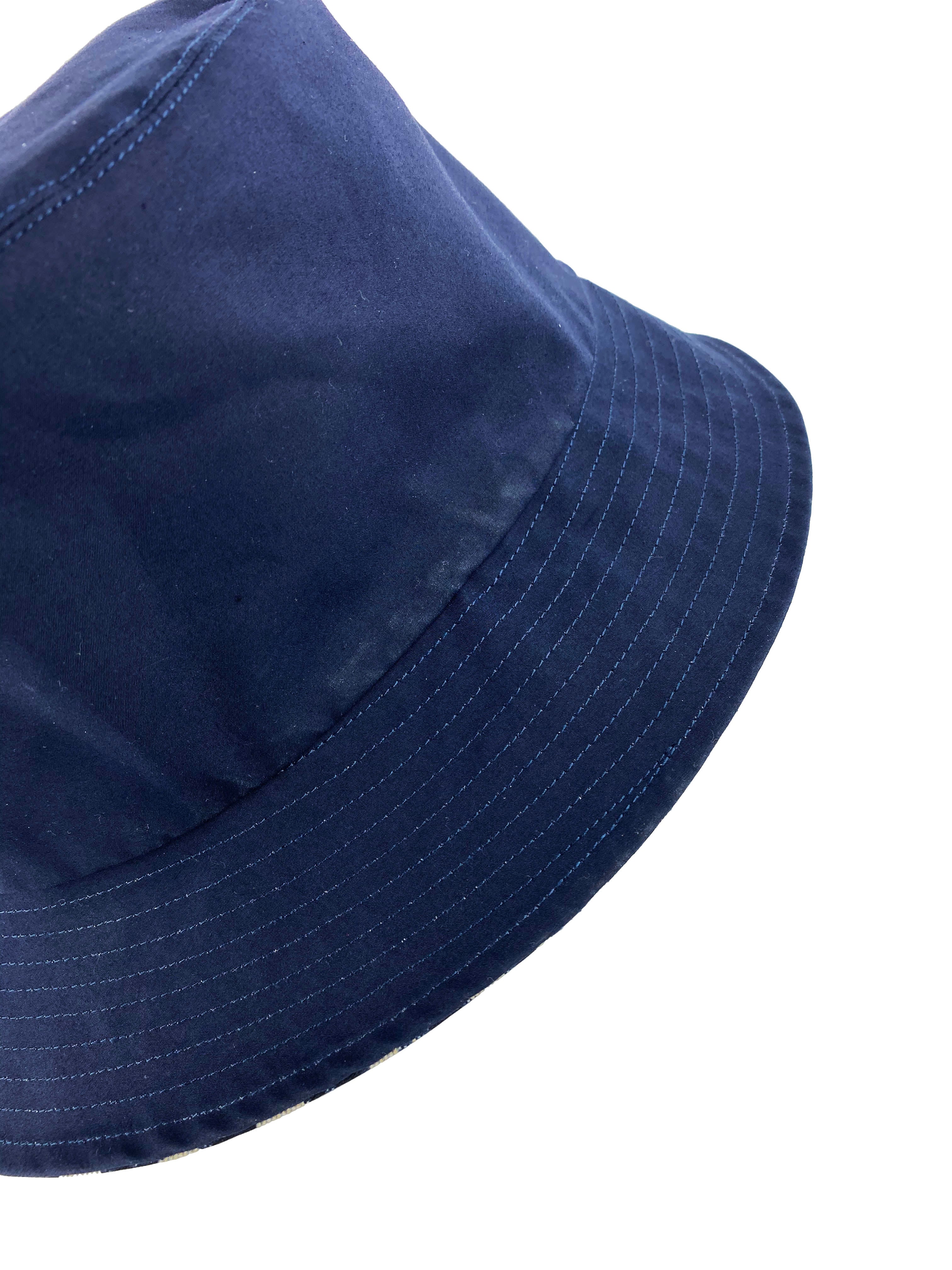Dior Reversible Teddy D Bucket Hat for Women & Men - Fashionable Unisex Designer Bucket Hat for Outdoor Activities, Travel & Streetwear