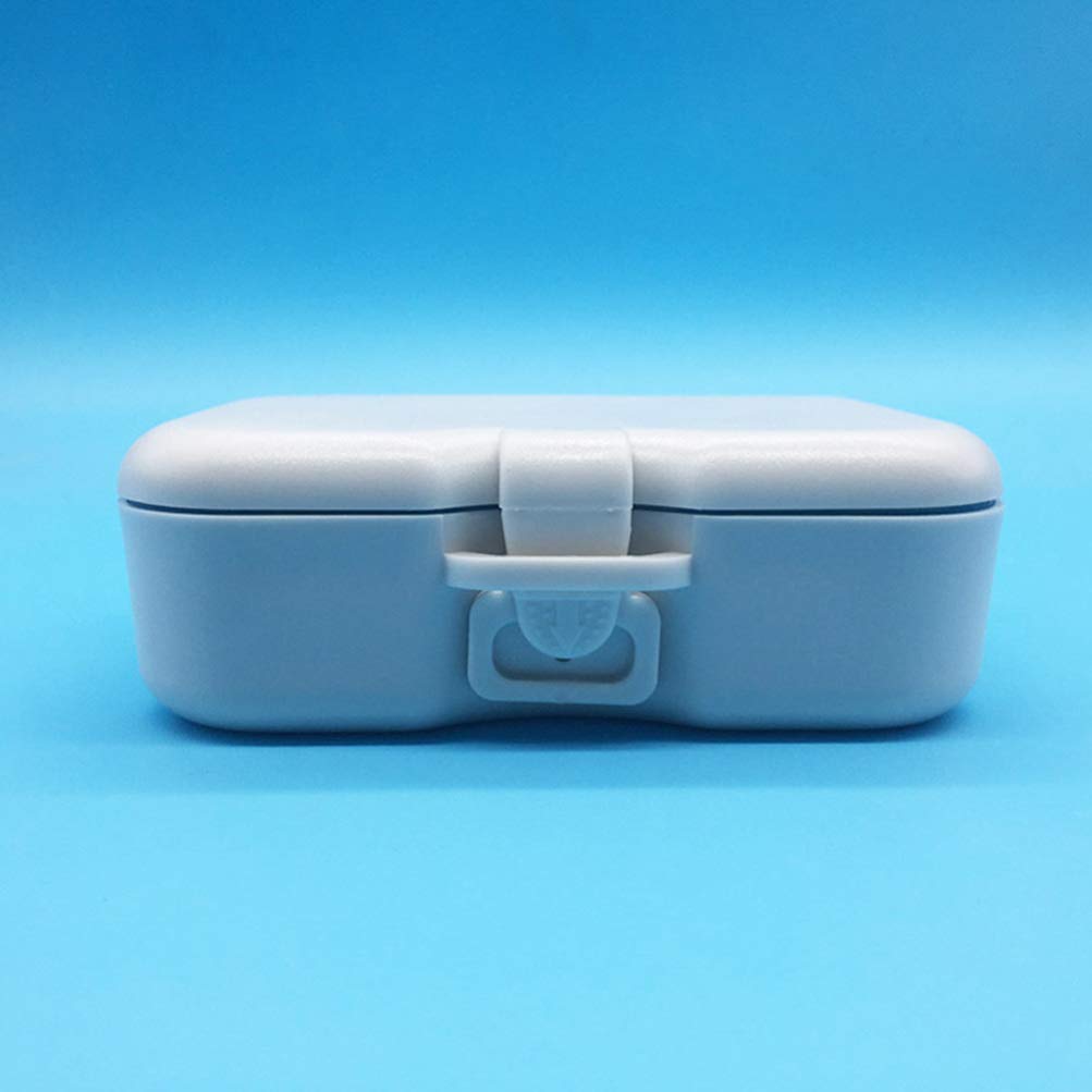 1pc Paint Brush Cleaner Box with Lid - Portable Travel Storage Container for Art Supplies, Makeup Brushes & Cleaning Tools - Ideal for Artists, DIY & Home Use