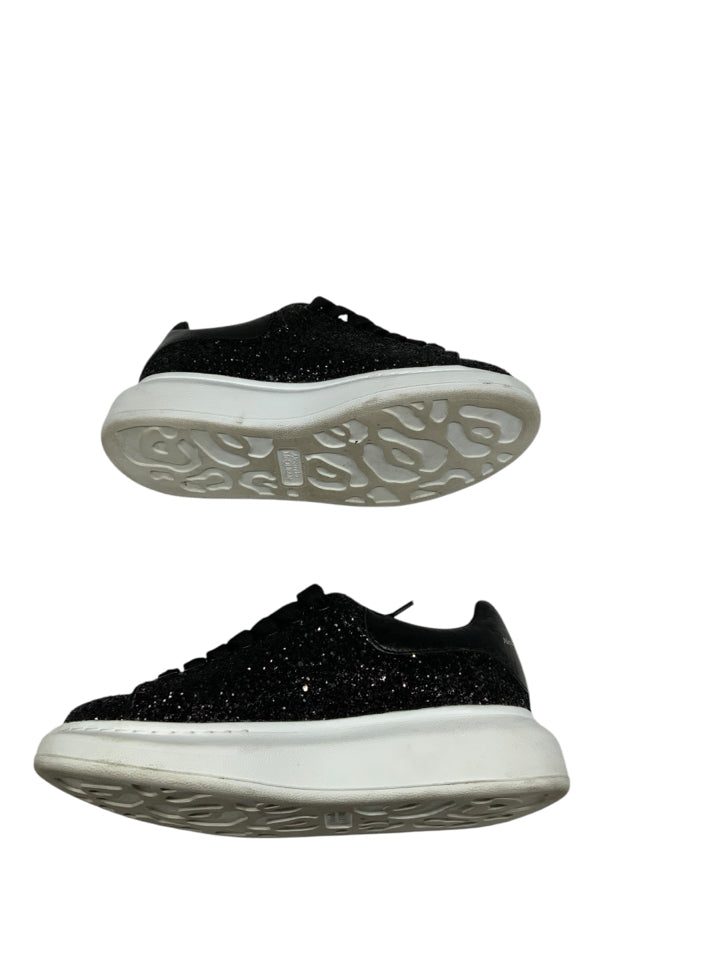 Alexander McQueen Women's Glitter Leather Sneakers - Size 36 (US 6) | Fashionable & Comfortable Designer Shoes for Casual Wear, Parties & Special Occasions