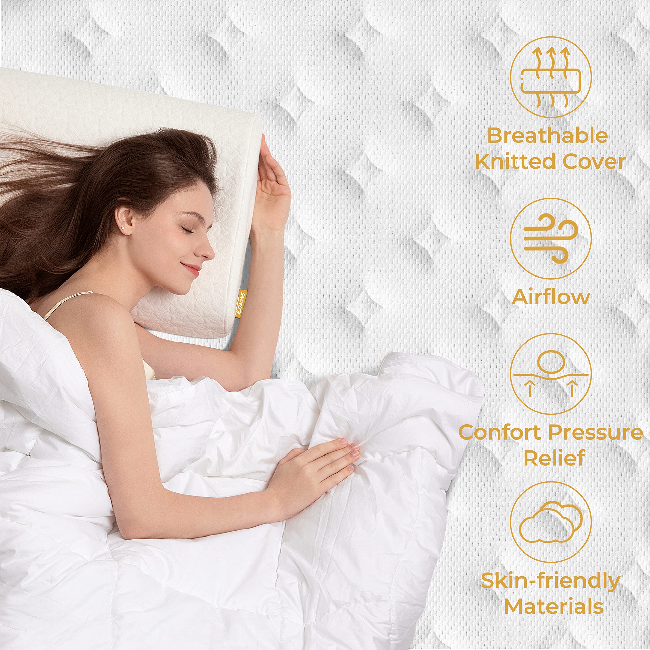 Teoanns 10 Inch Queen Size Memory Foam Hybrid Mattress in a Box - CertiPUR-US Certified for Pressure Relief & Support | 100 Nights Trial | Perfect for Bedrooms, Guest Rooms & Small Spaces