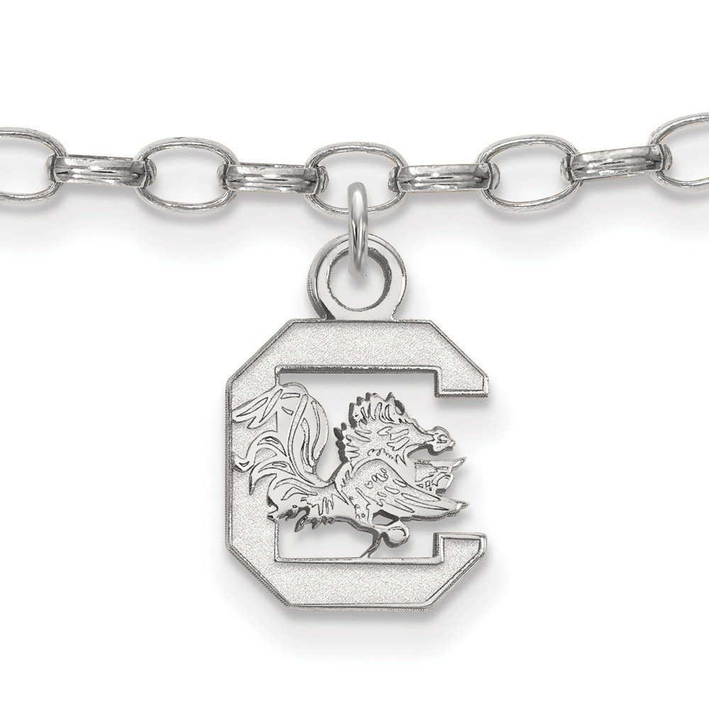 Sterling Silver Anklet for Women - Elegant South Carolina Inspired Jewelry for Beach, Vacation & Everyday Wear