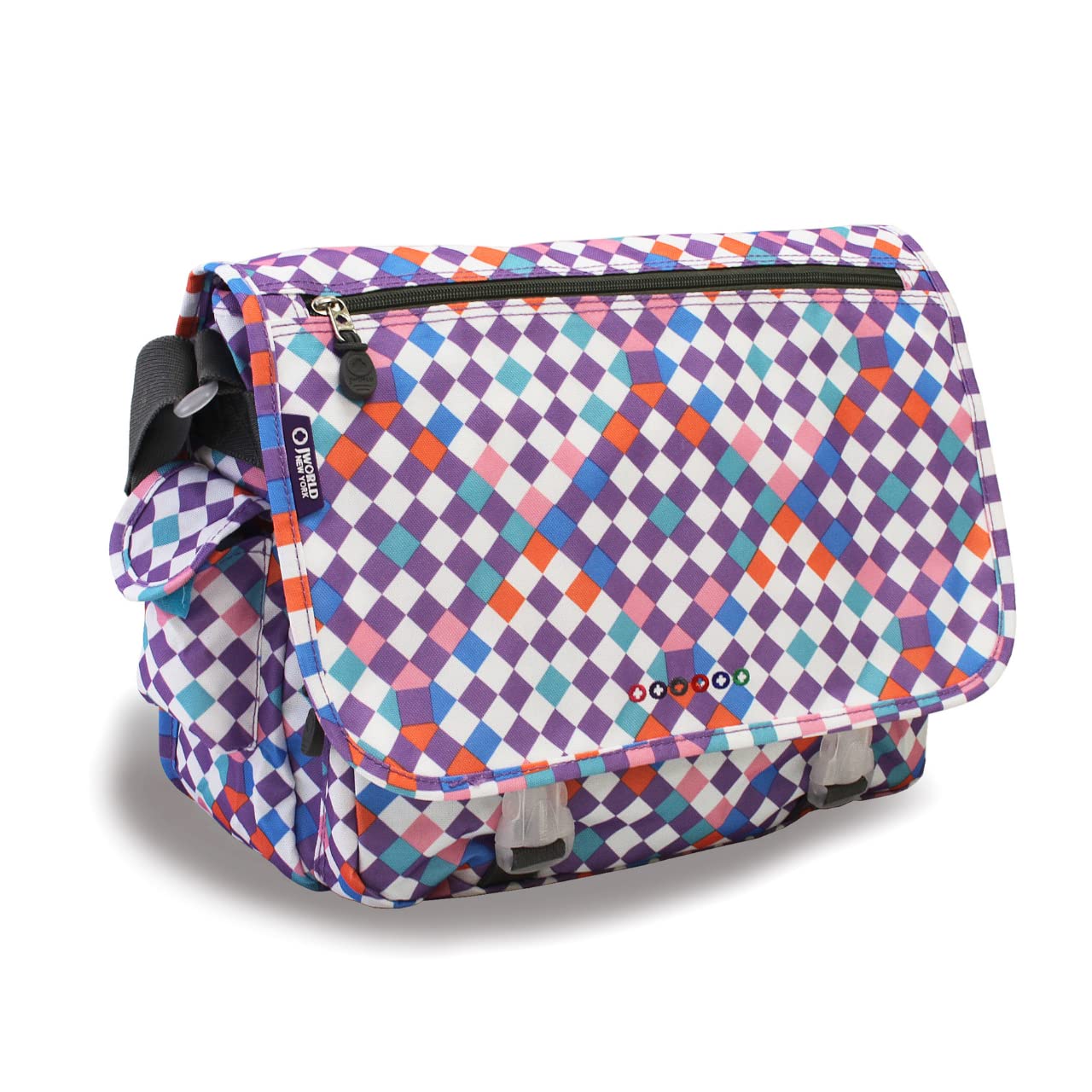 J World New York Terry Cloth Backpack - Lightweight & Durable School Backpack for Kids & Teens - Perfect for School, Travel, and Sports Activities
