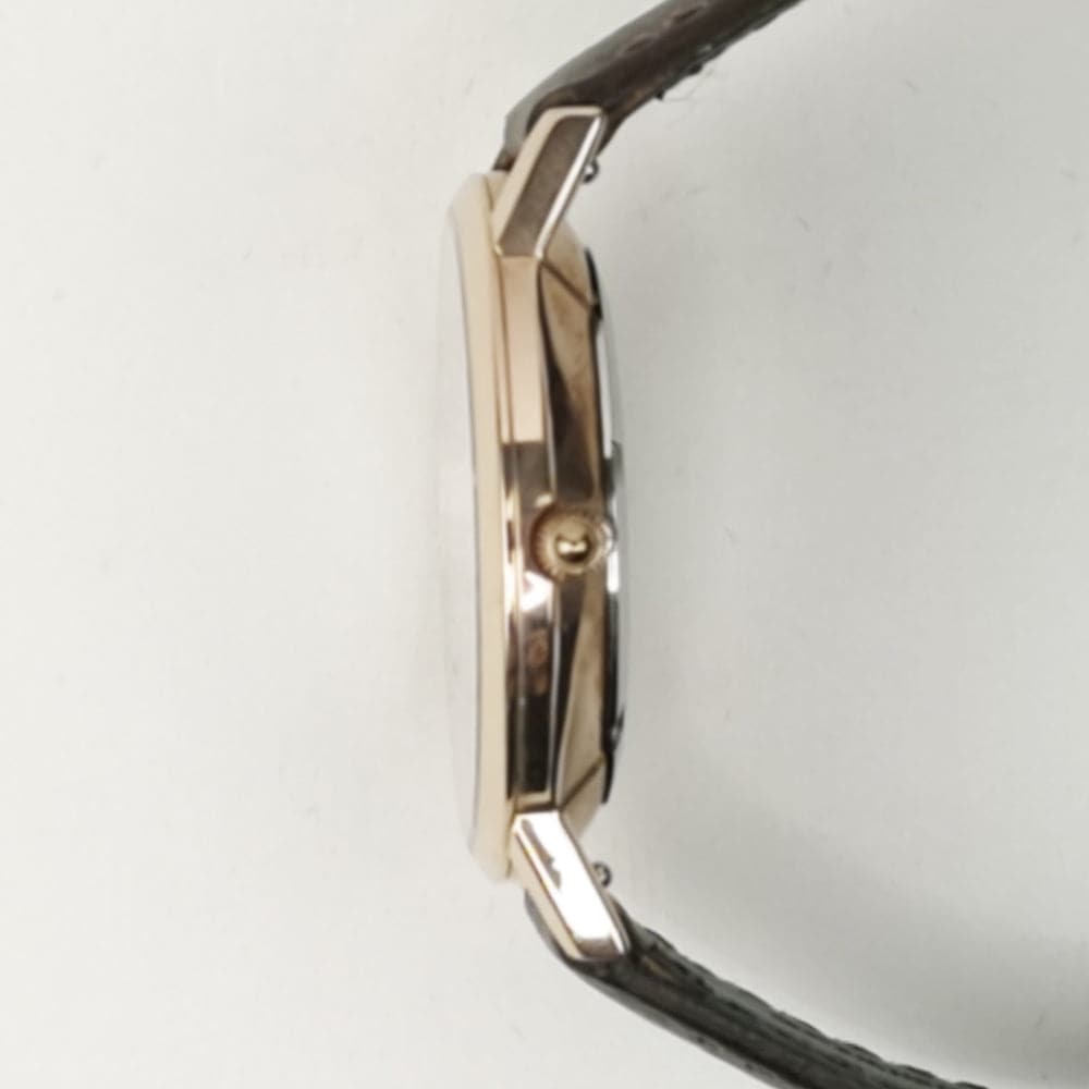 ARIES GOLD Urban Santos Rose Gold Stainless Steel Women's Watch with Brown Leather Strap - Elegant Dress Watch for Business, Office & Special Occasions