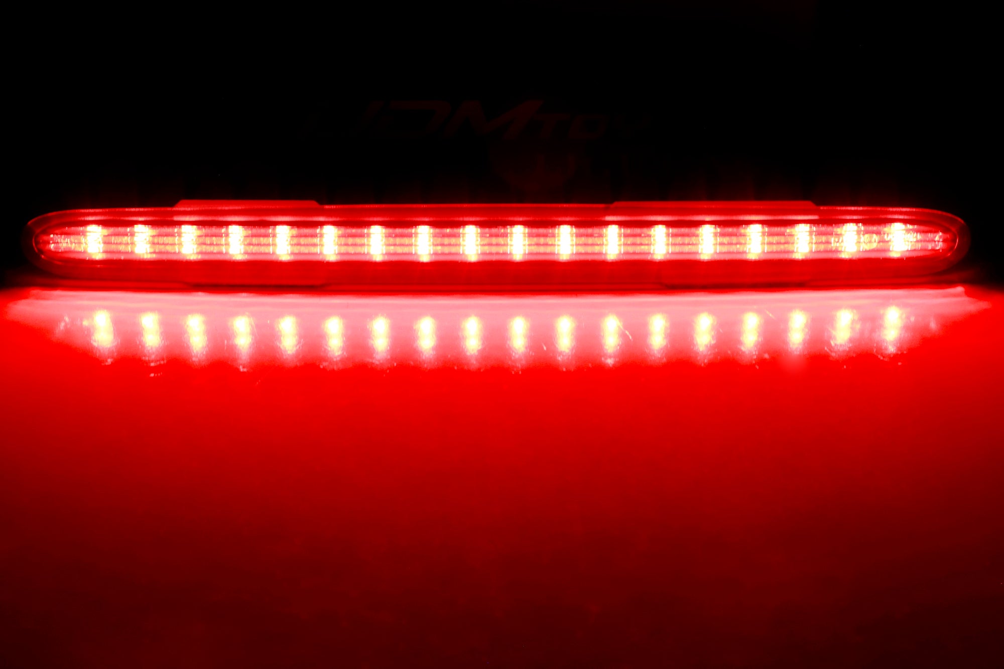Euro Smoked Lens Full LED Trunk Lid 3rd Brake Light for 2003-2012 Mercedes R230 SL Class - Upgrade Your Car's Rear Style & Safety