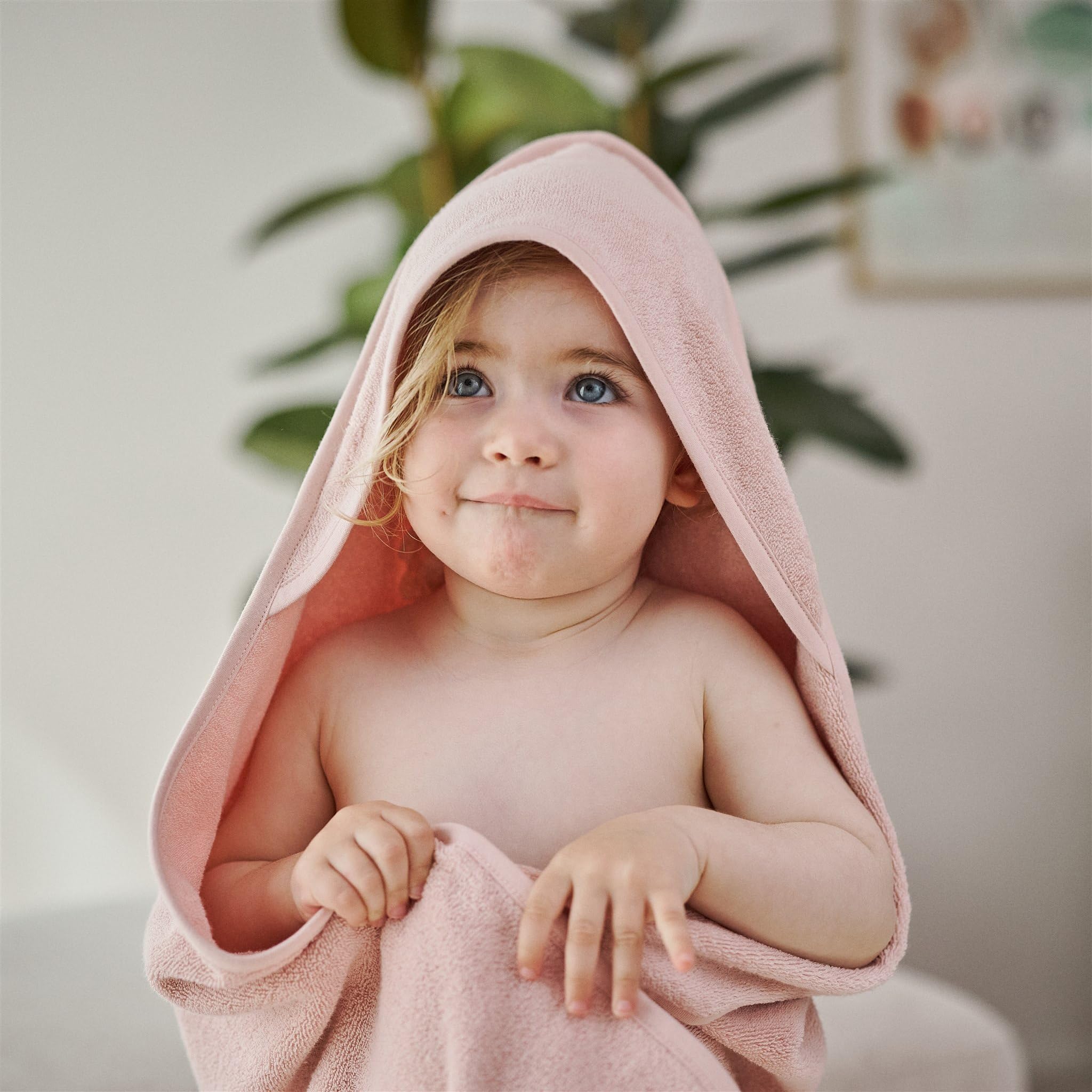 Organic Cotton Baby Hooded Towel - Super Soft & Absorbent 32