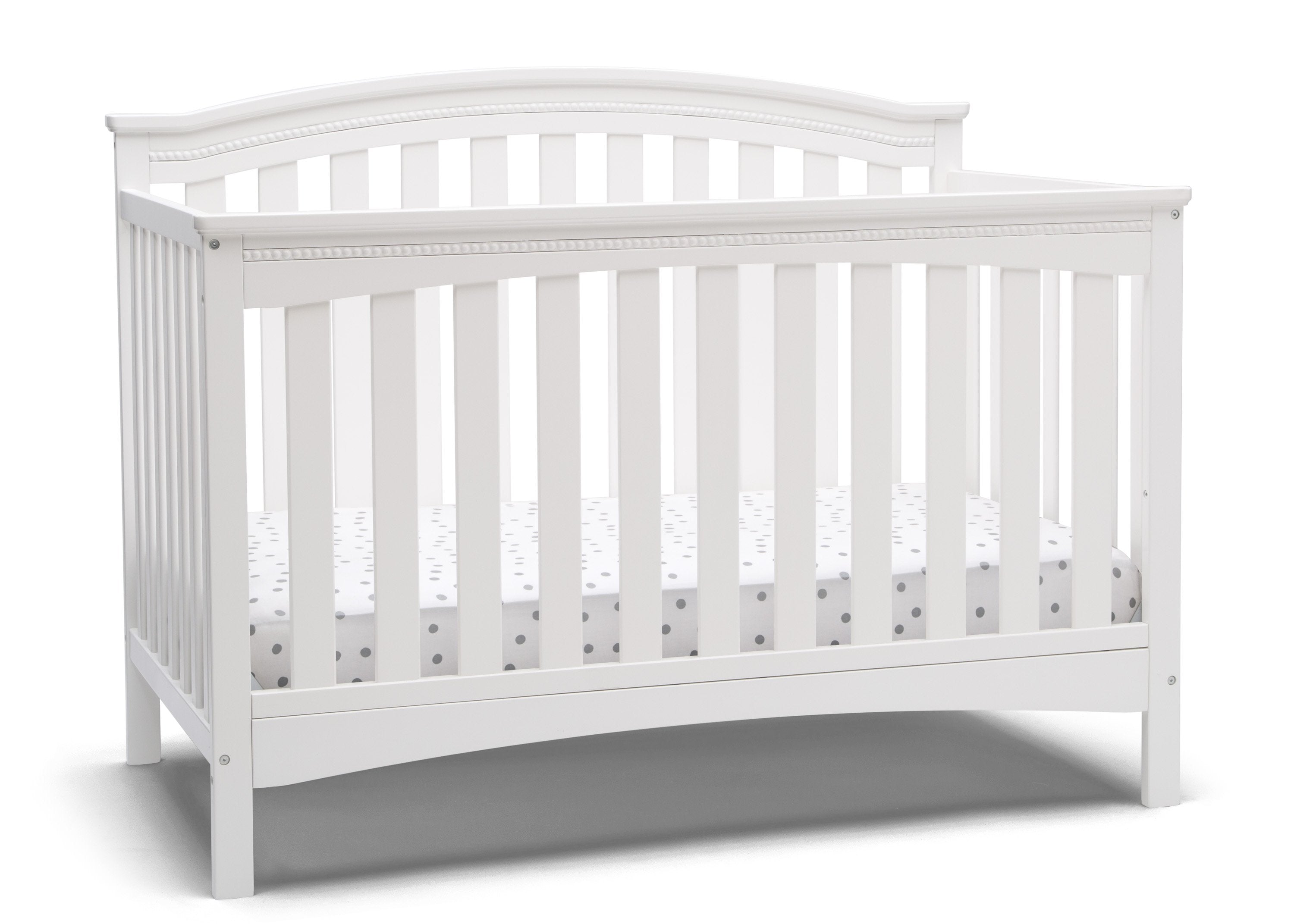 Waverly 6-in-1 Convertible Baby Crib - Toddler Bed, Daybed & Full-Size Bed - Safe Nursery Furniture for Newborns to Teens - Perfect for Baby Rooms & Kids Bedrooms