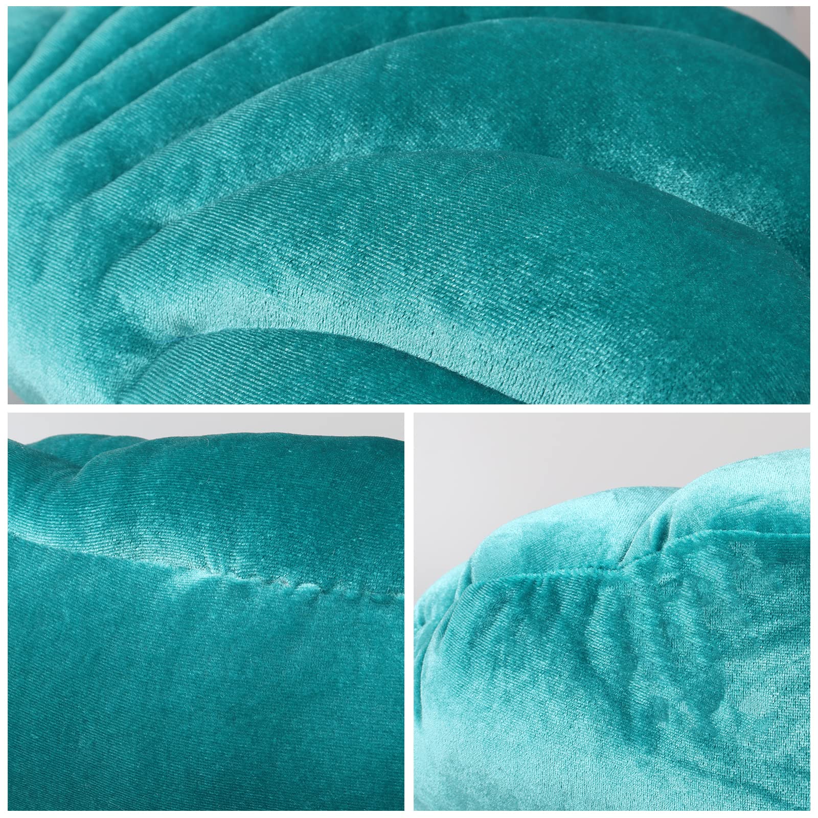 3D Velvet Seashell Pillow - Soft Ocean Themed Decorative Throw Pillow for Bed, Couch, Chair & Sofa (18x13 Inches) - Perfect for Beach House Decor, Kids Room & Coastal Living Spaces